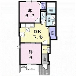 マウントビューかえでの物件間取画像